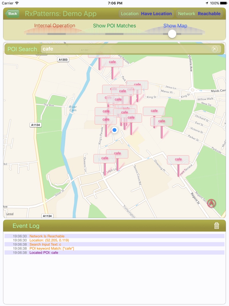 App Map View